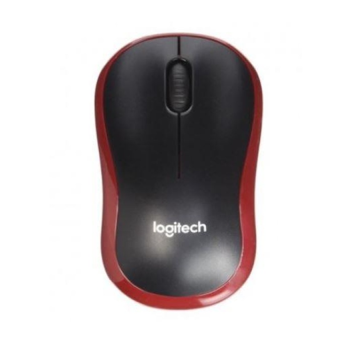 LOGITECH M185 KABLOSUZ KIRMIZI MOUSE 910-002237