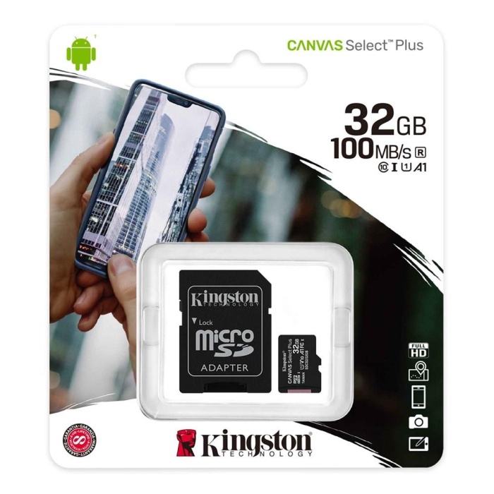 KİNGSTON 32 GB SDCS2 MİCRO SD CL10 100MB HAFIZA KARTI