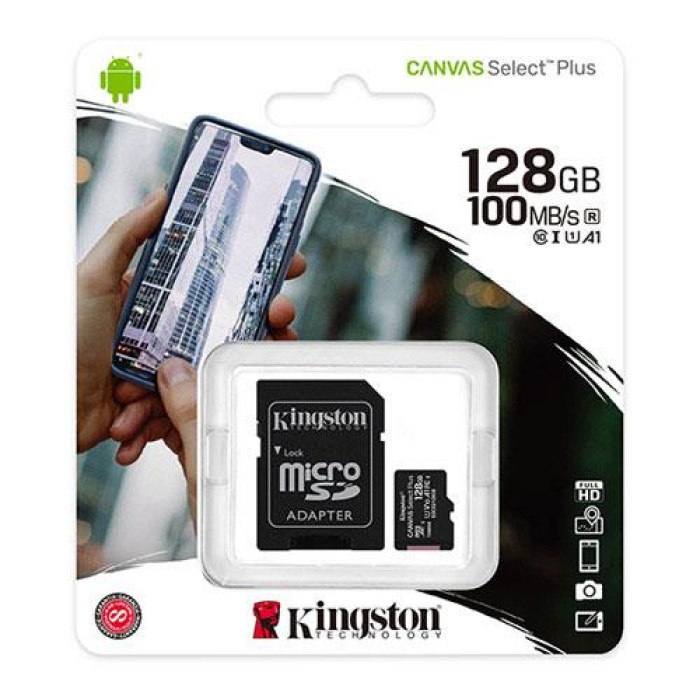 KİNGSTON 128 GB SDCS2 MİCRO SD CL10 100MB,S HAFIZA KARTI