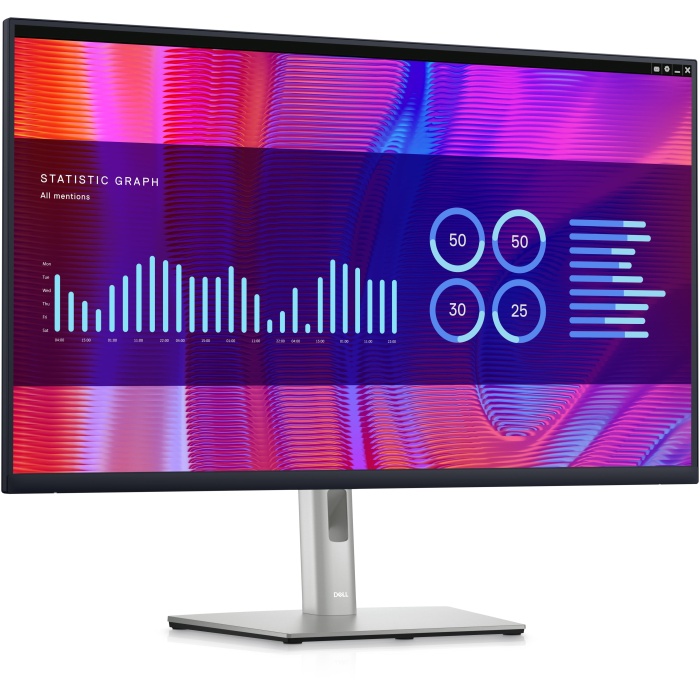 31.5 DELL P3223DE QHD 8MS 60HZ HDMI+DP+USB-C HUB IPS LED MONITOR