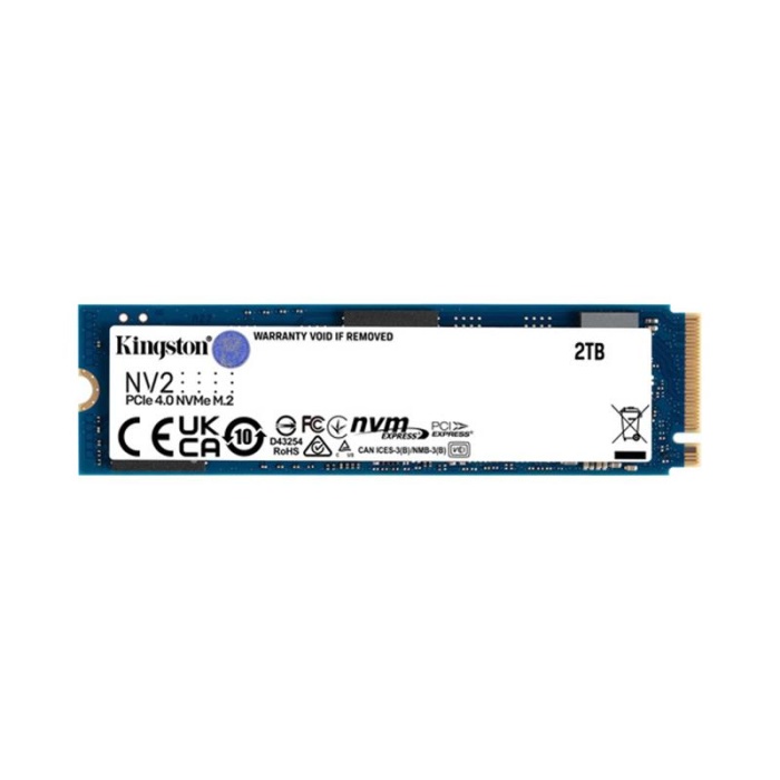 2 TB KINGSTON NV2 M.2 2280 PCIE 4.0 NVME SSD SNV2S/2000G