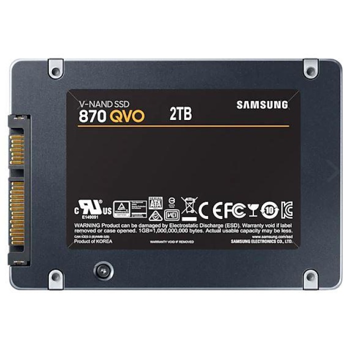 2 TB 870 QVO SAMSUNG 2.5 SATA3 MZ-77Q2T0BW 560-530 MB/S