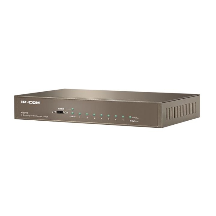 IP-COM G1008 8 PORT GIGABIT METAL KASA SWITCH