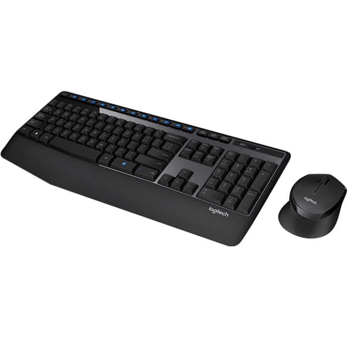 LOGITECH MK345 TÜRKÇE KABLOSUZ MULTİMEDYA SİYAH Q KLAVYE MOUSE SET