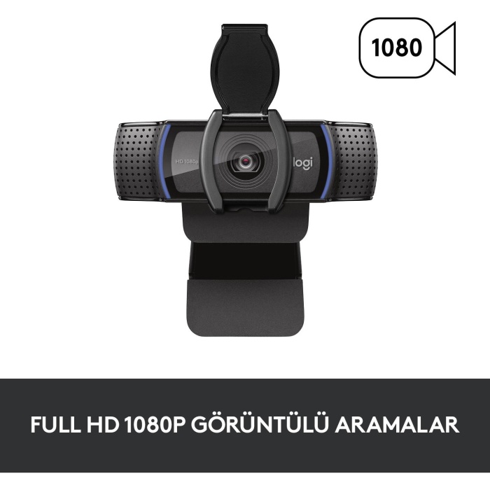 LOGITECH C920S HD PRO WEBCAM SİYAH 960-001252