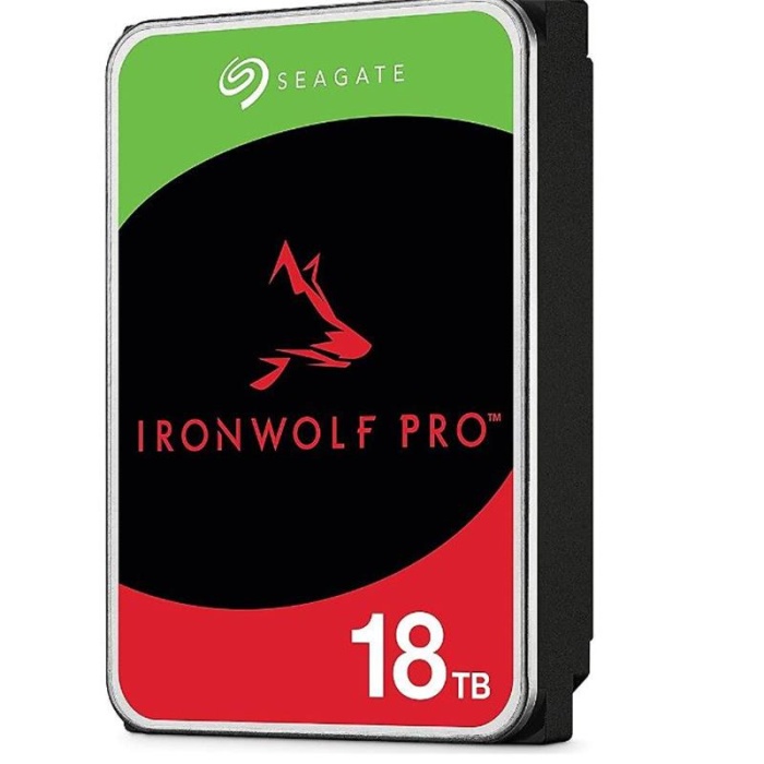 18 TB SEAGATE 3.5 IRONWOLF PRO SATA3 7200RPM 256MB ST18000NT001