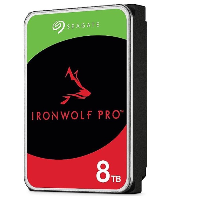 8 TB SEAGATE 3.5 IRONWOLF PRO SATA3 7200RPM 256MB ST8000NT001