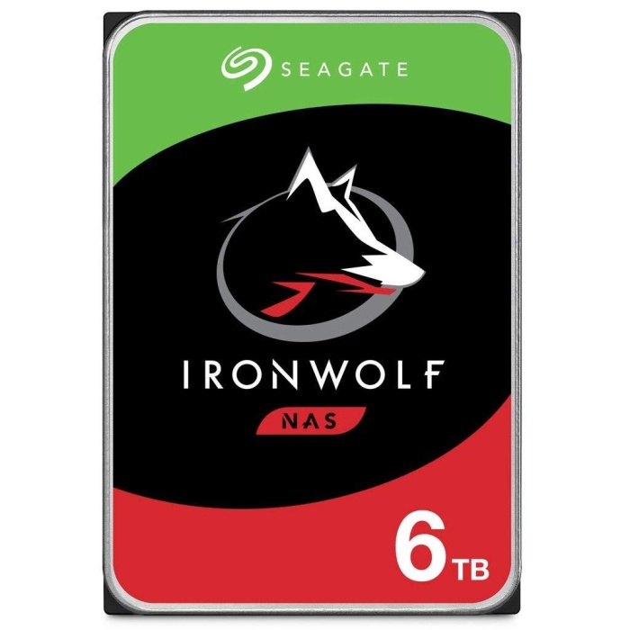 6 TB SEAGATE 3.5 IRONWOLF SATA3 5400RPM 256MB ST6000VN001