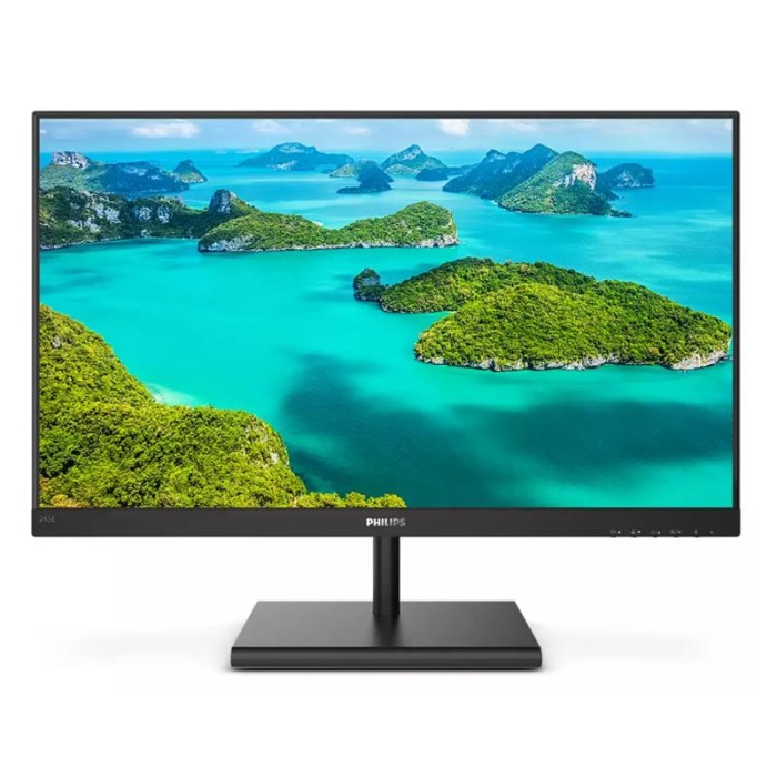 23.8 PHILIPS 245E1S/00 IPS 4MS 75MHZ 1XVGA 1XHDMI 1XDP FLICKER-FREE VESA SİYAH MONİTÖR