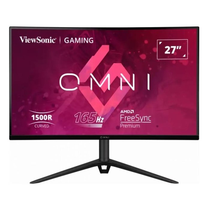 27 VIEWSONIC VX2718-PC-MHDJ 1MS 165MHZ 2XHDMI 1XDP FHD CURVED VESA SİYAH GAMING MONİTÖR