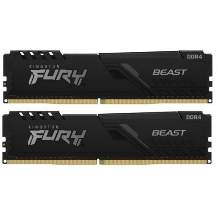 16 GB DDR4 3600 KINGSTON FURY BEAST CL17 KF436C17BBK2/16 DT