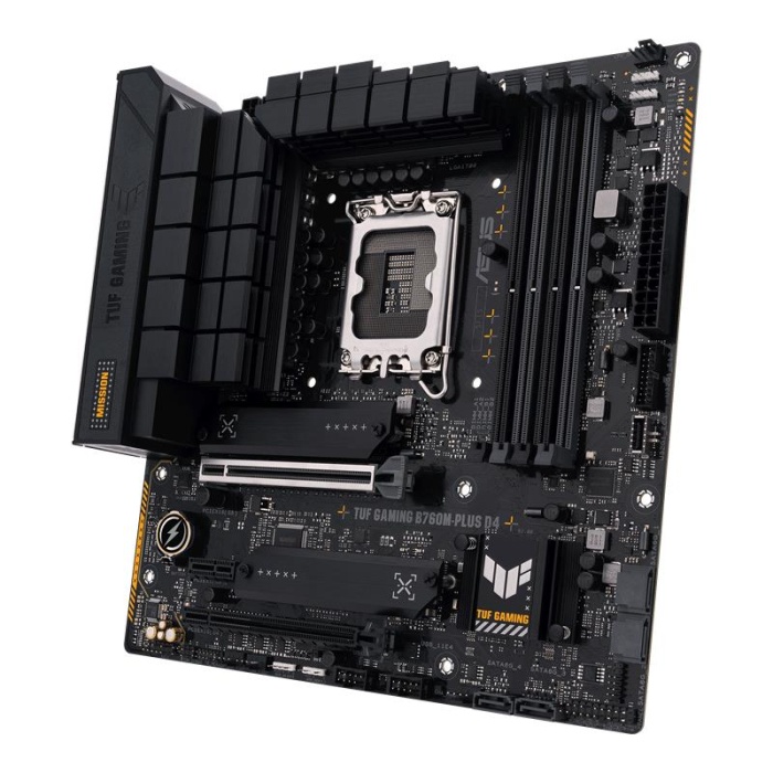 ASUS TUF GAMING B760M-PLUS D4 DDR4 5333MHZ 1XHDMI 1XDP 2XM.2 USB 3.2 1700P MATX