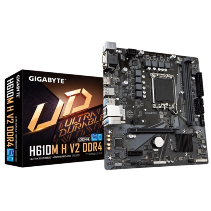 GIGABYTE H610M-H-V2 DDR4 3200MHZ 1XVGA 1XHDMI 1XM.2 USB 3.2 MATX 1700P ANAKART