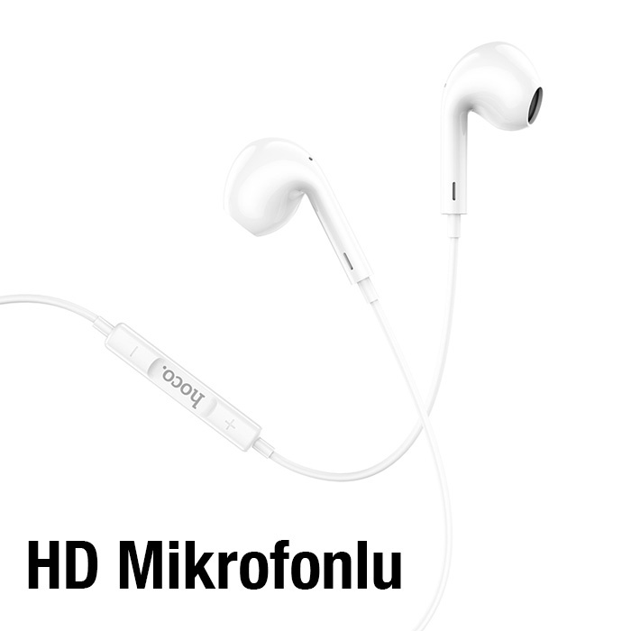 HOCO M1 Max iPhone Lightning Kulakiçi Mikrofonlu Kablolu Kulaklık