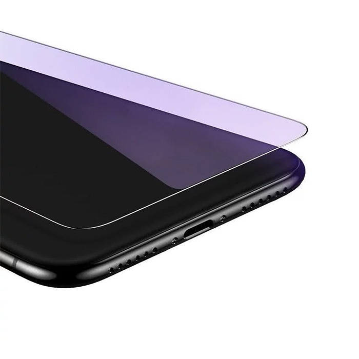 Baseus İPhone 11 Pro-X-XS 0.15mm Full Tempered AntiBlue Light Ekran Koruyucu 2 Adet Set
