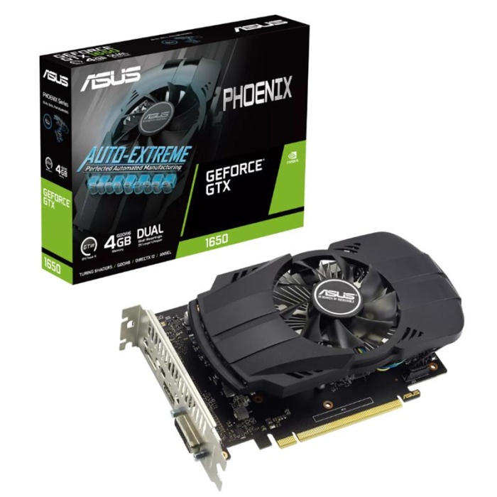 ASUS GEFORCE PH-GTX1650-O4GD6-P-EVO 4GB GDDR6 128BIT 1XHDMI 1XDP 1XDVI EKRAN KARTI