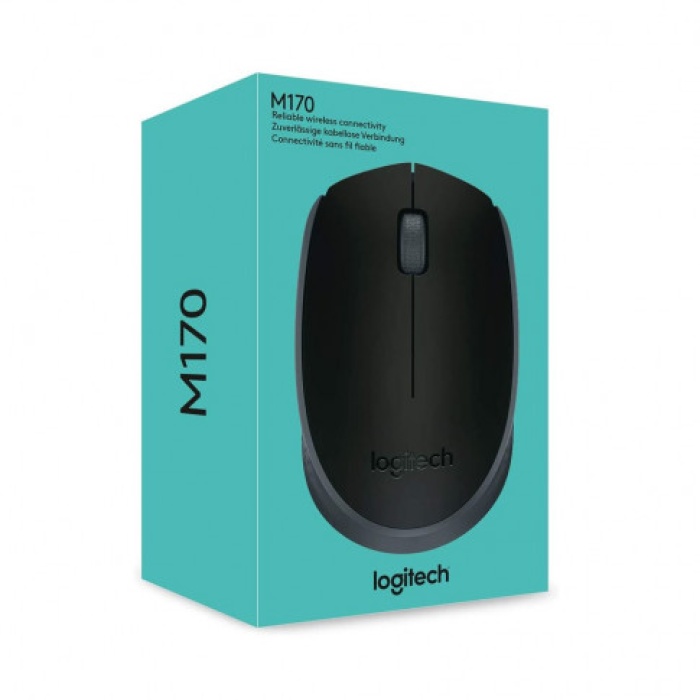 LOGITECH M170 KABLOSUZ OPTİC SİYAH MOUSE