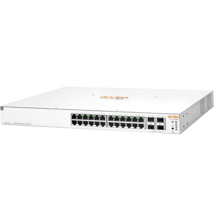 HPE ARUBA ION JL684B 1930 24 PORT GIGABIT+4X10GB SFP YÖNETİLEBİLİR L2+ RACKMOUNT 370W POE SWITCH