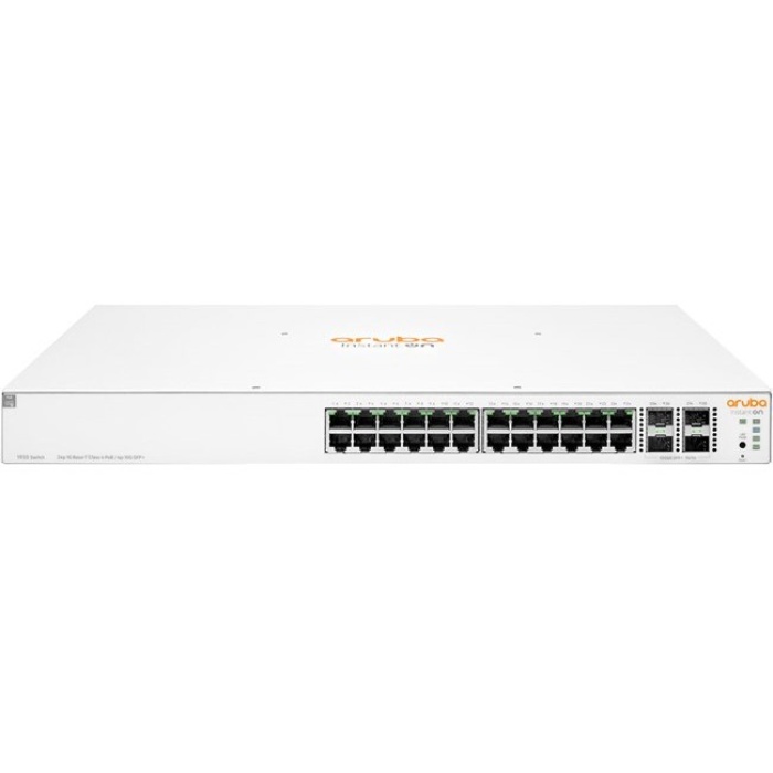 HPE ARUBA ION JL684B 1930 24 PORT GIGABIT+4X10GB SFP YÖNETİLEBİLİR L2+ RACKMOUNT 370W POE SWITCH