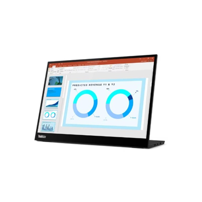 14 LENOVO THINKVISION M14D 63AAUAT6WL 6MS 60HZ MONITOR