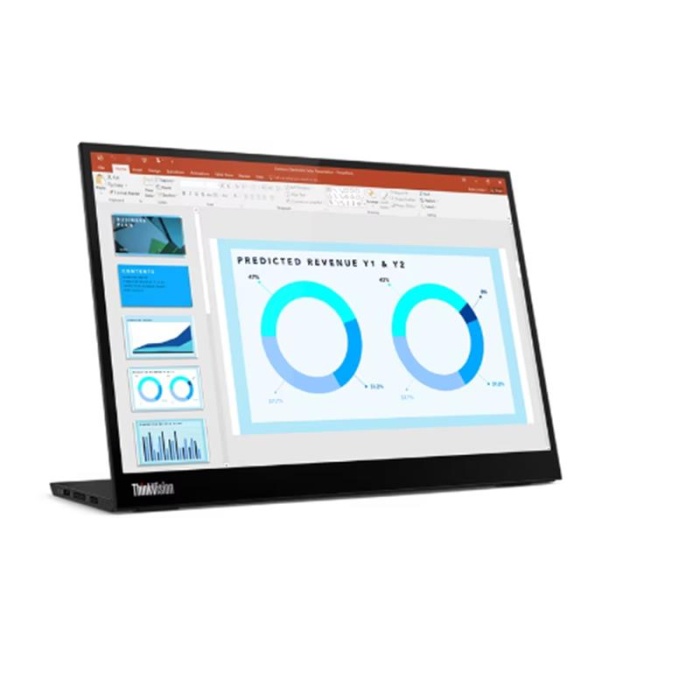 14 LENOVO THINKVISION M14D 63AAUAT6WL 6MS 60HZ MONITOR