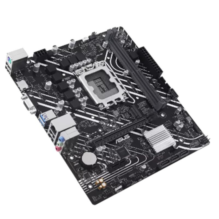 ASUS PRIME H610M-K ARGB DDR5 5600MHZ 1XVGA 1XHDMI 1XM.2 USB 3.2 MATX 1700P