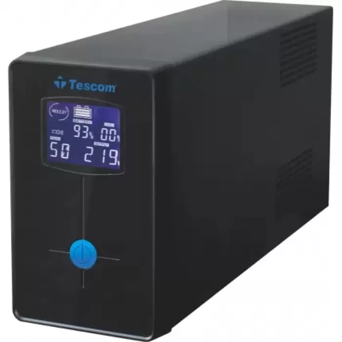 TESCOM LEO+ 2200VA 1F/1F (2X9AH) 4/8DK LCD LINE INTERAKTIF UPS