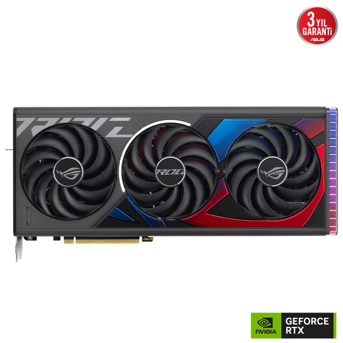 ASUS GEFORCE ROG-STRIX-RTX4070TIS-O16G 16GB GDDR6X 256BIT 2XHDMI 3XDP EKRAN KARTI