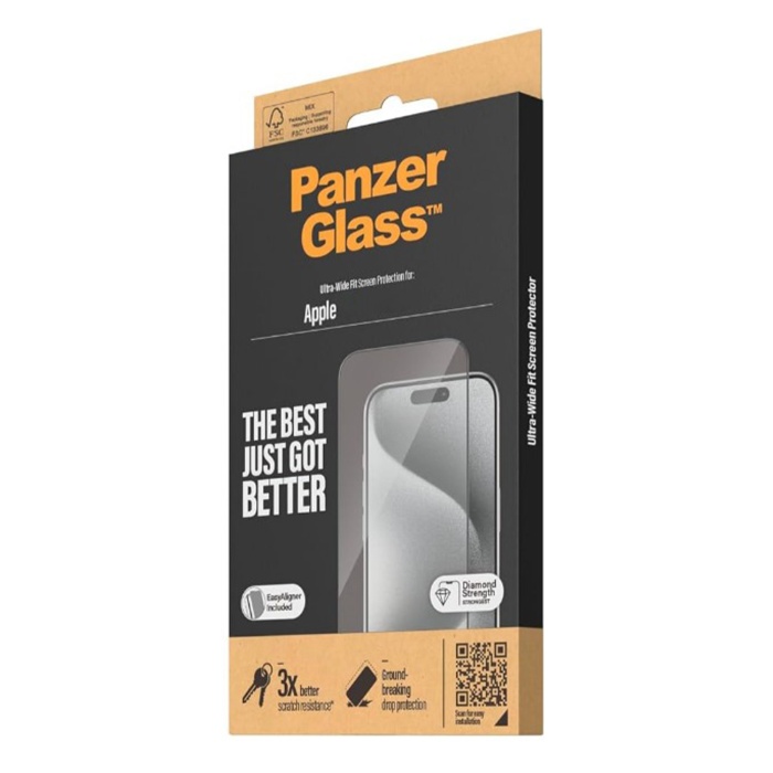 Panzer Glass Apple iPhone 13 Pro Uyumlu 6D Glass Full Cam Ekran Koruyucu