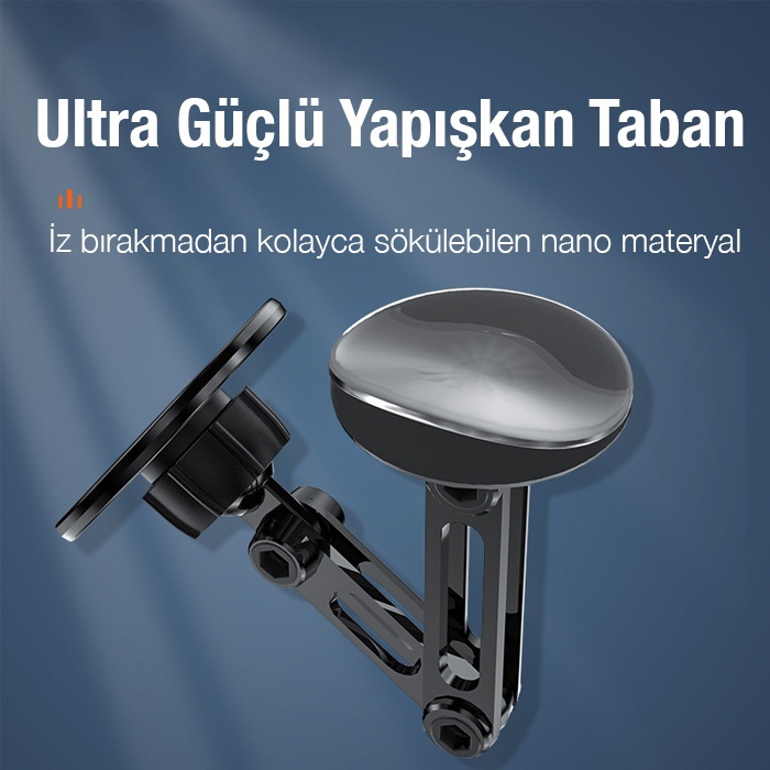 CZY-F82Y 360 ° Dönebilen MagSafe Araç İçi Telefon Tutucu