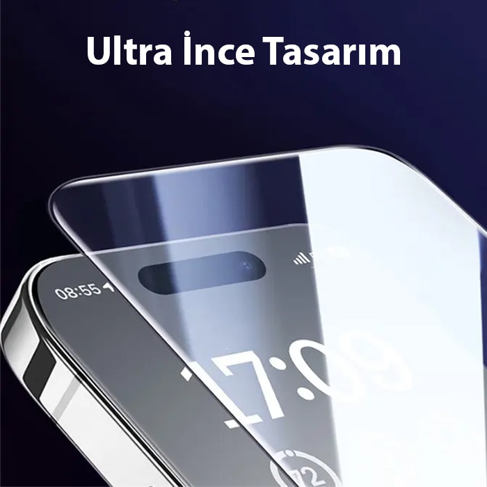 Baseus Schott iPhone 15 Plus HD Tempered Full Koruma Cam Ekran Koruyucu