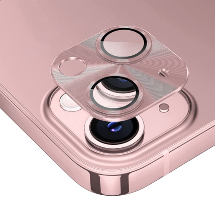 iPhone 15-15 Plus Metal Tempered Kamera Lens Koruyucu