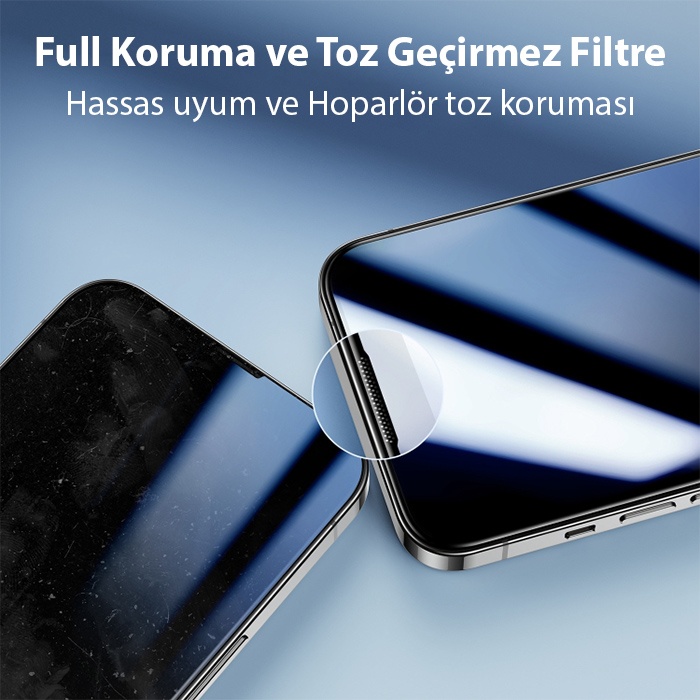iPhone 14 Pro Max 9H Full Hd Temperli Cam Ekran Koruyucu