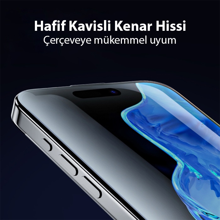 iPhone 15 Plus 9H Full Hd Temperli Cam Ekran Koruyucu