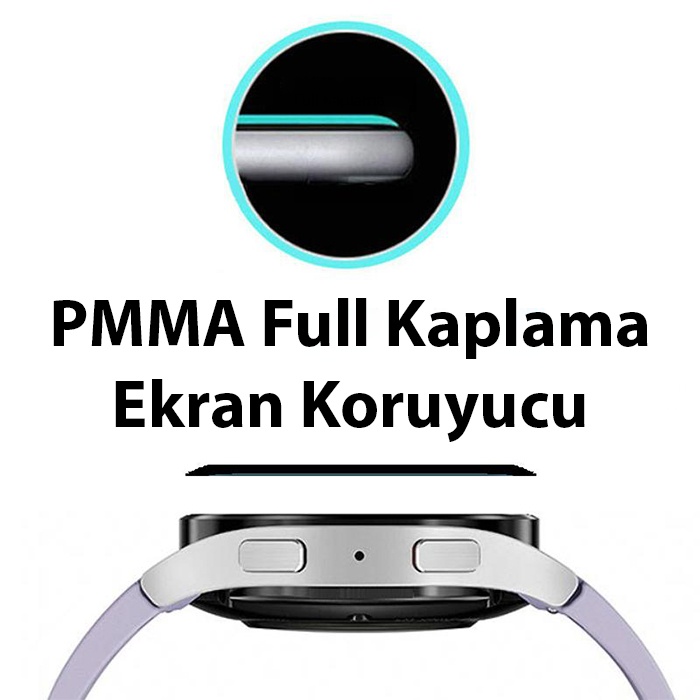 Samsung Galaxy Watch 6 40mm PMMA Cam Ekran Koruyucu