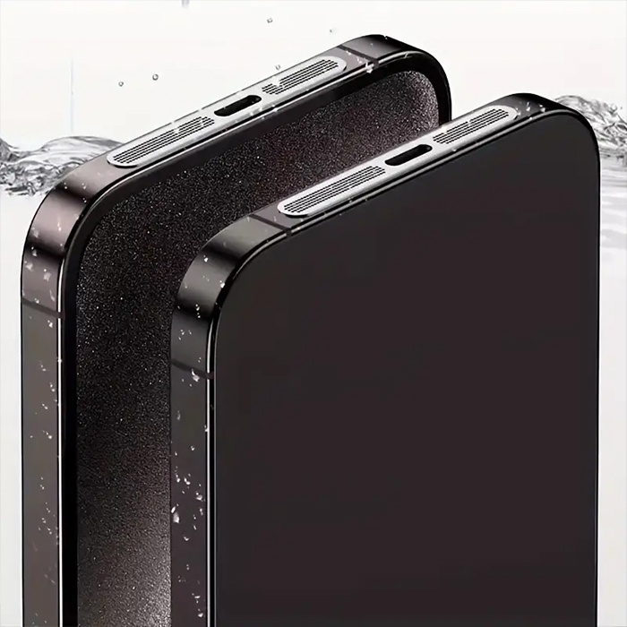 iPhone 15 Pro İçin Anti-Dust Toz Ve Kir Önleyici Sticker 2 Adet Set