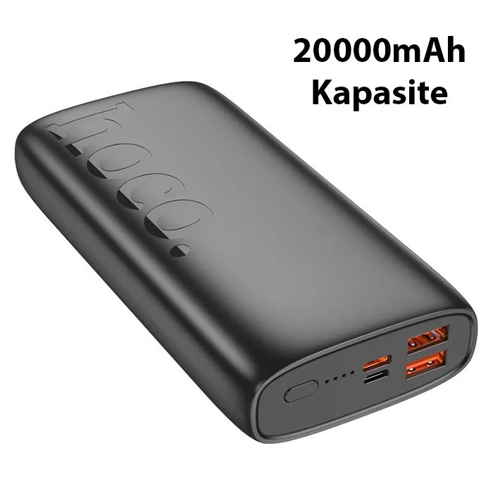 HOCO J122A Respect 22.5W+PD20W 20000mAh Hızlı Şarj Powerbank