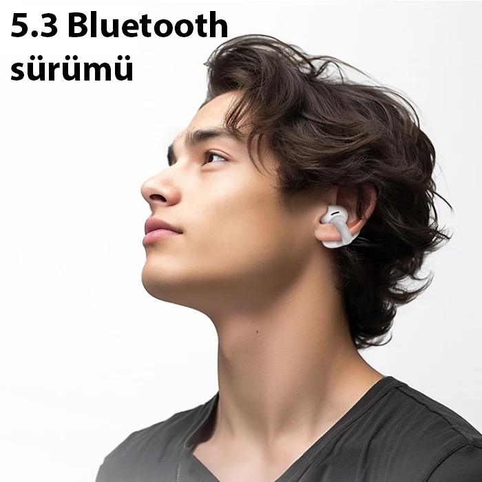 HOCO EW57 Klipsli TWS Bluetooth 5.3 Kablosuz Stereo Kulakiçi Kulaklık