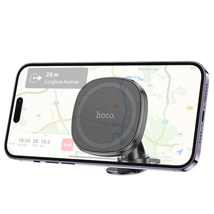 Hoco H35 360° Dönebilen Torpido Üstü Magsafe Manyetik Araç İçi Telefon Tutucu