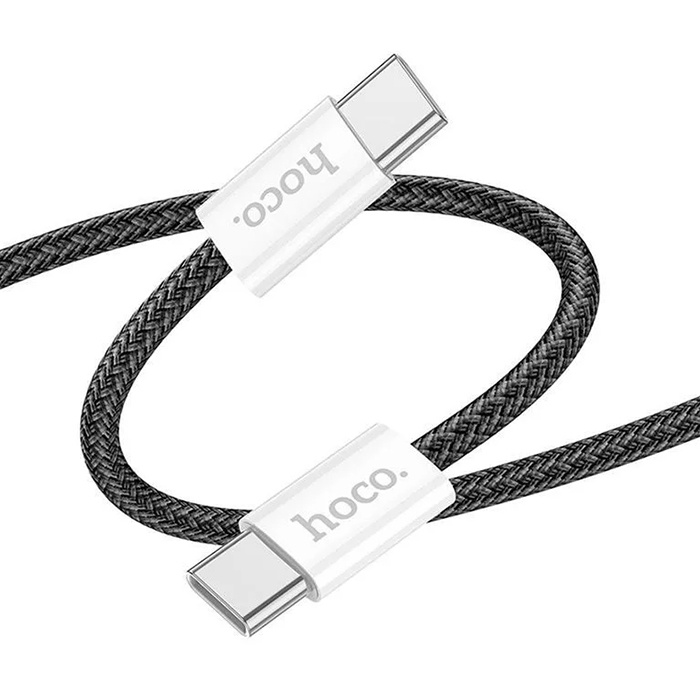 Hoco X104 60W Type-C to Type-C Hızlı Data ve Şarj Kablosu 2m