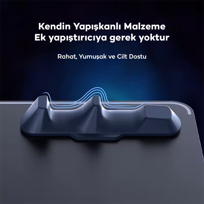 MEMO PB01 2 Adet Tablet İçin Yapışkanlı Silikon Tutma Kolu