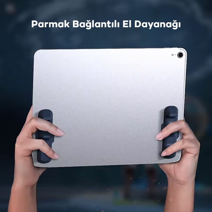 MEMO PB01 2 Adet Tablet İçin Yapışkanlı Silikon Tutma Kolu