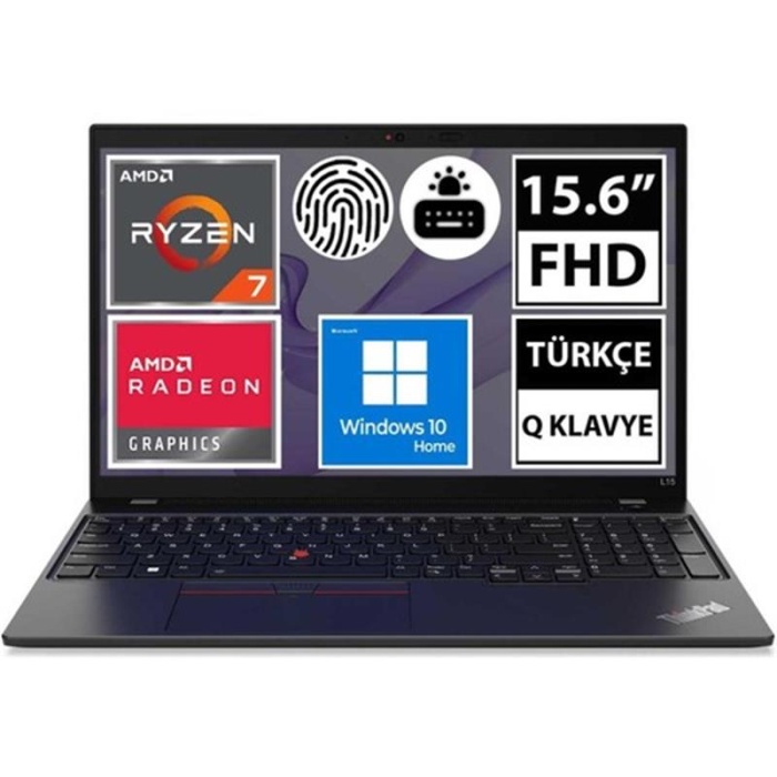 LENOVO THINKPAD L15 21C7002LTX RYZEN7-5875U 16GB 512SSD O/B 15.6 WIN11PRO NOTEBOOK