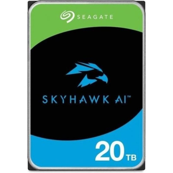 SEAGATE SKYHAWK AI 3.5 20TB 7200RPM 256MB SATA HARDDİSK ST20000VE002