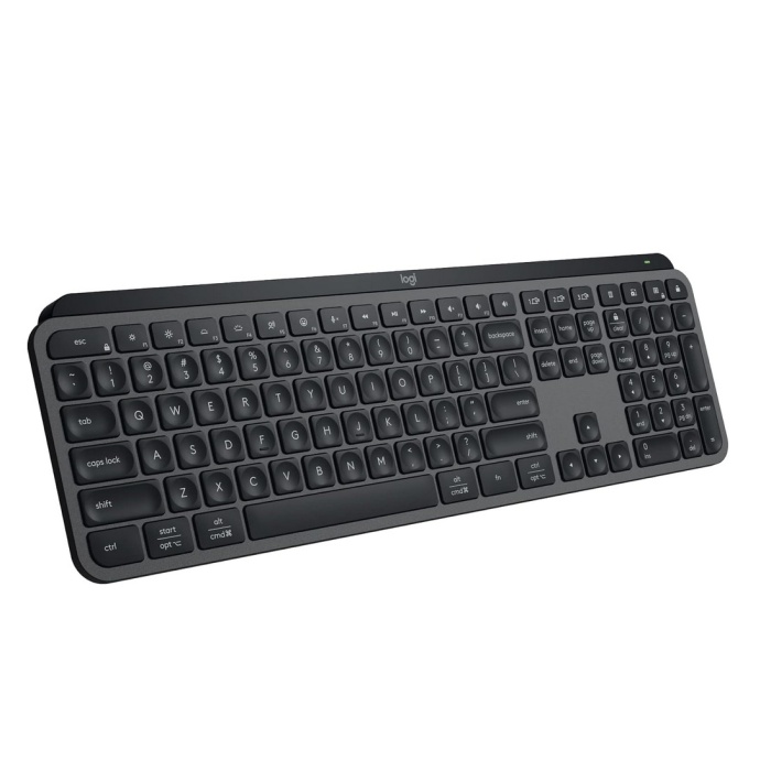 LOGITECH MX KEYS S GELİŞMİŞ AYDINLATMALI TAM BOYUTLU KABLOSUZ TÜRKÇE Q KLAVYE SİYAH 920-011594