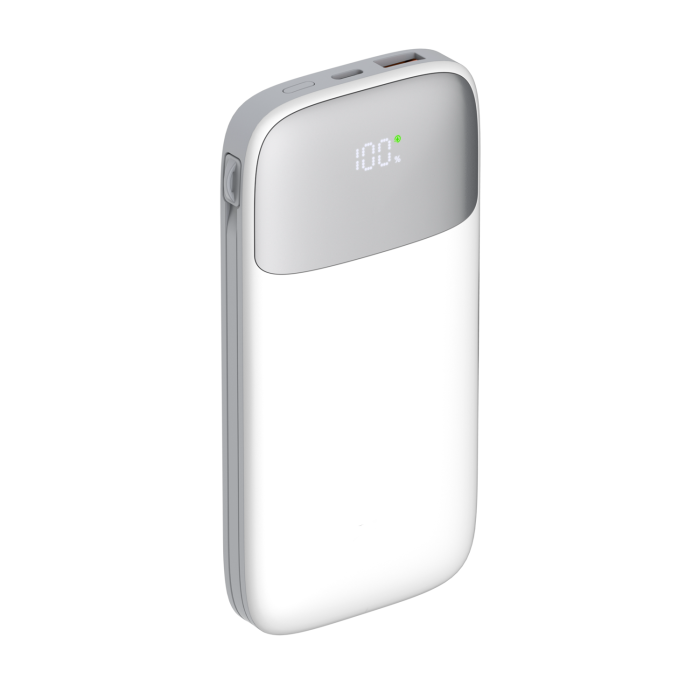 Nettech NT-PW30 SCP 22.5W 10000 MAh Taşınabilir Powerbank Beyaz