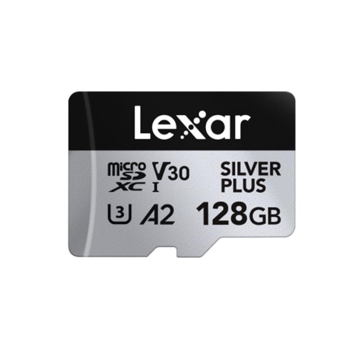 LEXAR PROFESSİONAL SİLVER PLUS LMSSIPL128G CLASS 10 UHS-I U3 A2 V30 128 GB MİCRO SD KART