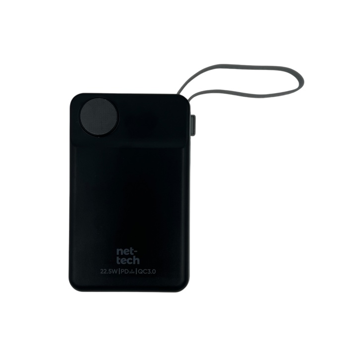 Nettech NT-PW37 QC3.0 22.5W 10000 MAh Magsafe Powerbank (Gri)