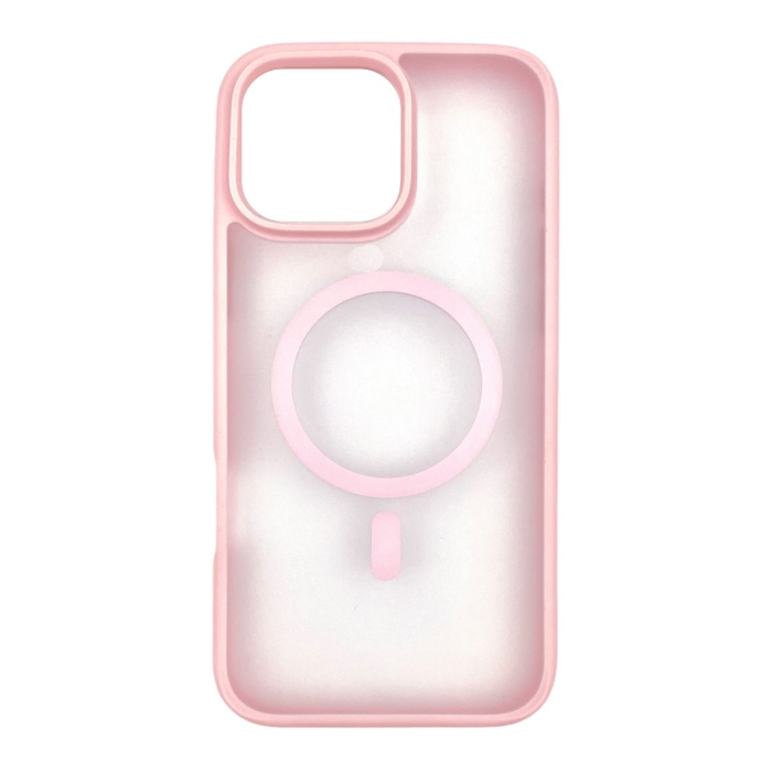 Apple iPhone 16 Pro Uyumlu N-Series 057 Arka Koruma Kılıf (Pembe)