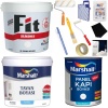 Marshall Fit Silikonlu Duvar Boyası 20KG+Tavan Boyası 10Kg+Panel Kapı Boyası 2,5LT+9 Parça Boya Seti